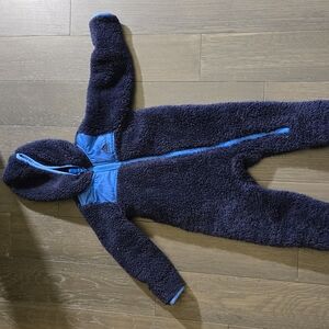 Snozu Kids Navy Blue One Piece Baby Bunting